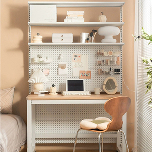 New Simple Home Schlafzimmer Student <span class=keywords><strong>Study</strong></span> Desk Großer Desktop-Computer tisch mit Bücherregal-Kombination - Product Image 4