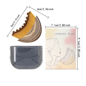 Brosse de massage faciale <span class=keywords><strong>pour</strong></span> drainage lymphatique, outil de beauté portable <span class=keywords><strong>pour</strong></span> un visage lisse et élastique – Nouveauté en promotion - Product Image 4