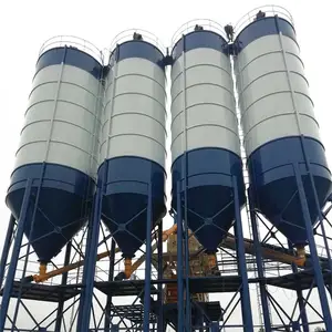 Factory Manufacture CE&ISO Certification Cement Silo 200 Ton Industrial Prices Of Diameter 4.5M Cement Silo In Pakistan