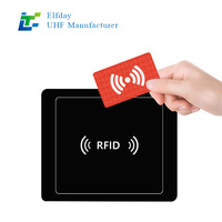 Lector/Escritor RFID UHF de Escritorio ELFDAY LT-DS801J con Interfaz USB/RS232, Frecuencia 860-960MHz, para Seguridad