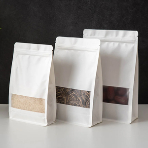 Sacchetti Stand-up per Alimenti con Fondo a Soffietto, Confezione in Plastica Trasparente con Chiusura a Zip, 8 Lati Sigillati, per Cibo per Animali, Colore Personalizzabile - Product Image 3