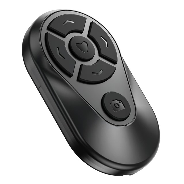 BT self-timer wireless mobile phone remote control, like page turn, photo controller, intelligent multi-platform compatibility