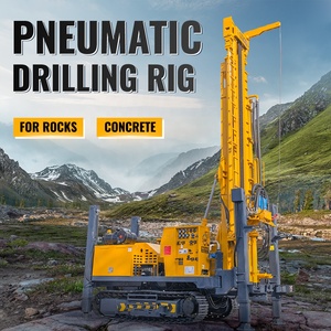 Machine de forage de puits d'eau profonde montée sur rail Hengwang 500m, équipement de forage de puits - Product Image 1