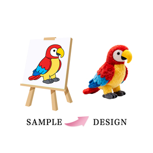 12 pollici Macaw uccello giocattoli <span class=keywords><strong>pappagallo</strong></span> morbido <span class=keywords><strong>pappagallo</strong></span> peluche animali peluche regali per bambini - Product Image 2