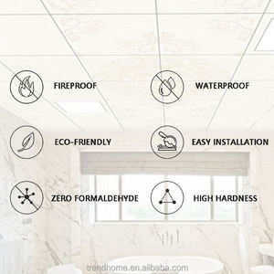 Nhà sản xuất hàng đầu in đục PVC Trần Bảng điều chỉnh cho trang trí trong nhà Pop thiết kế cách âm PVC Bảng điều chỉnh cho hội trường - Product Image 5