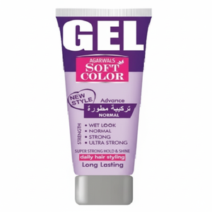 Gel pour cheveux à base de plantes à forte tenue, style brillant et nourrissant, cire pour cheveux naturels à forte tenue - Product Image 1