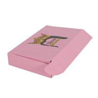 Boîtes d'expédition personnalisées recyclables en promotion avec pelliculage mat et logo personnalisé, boîte de livraison en carton ondulé pour perruques