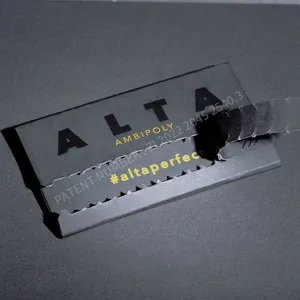Пользовательский логотип горячего тиснения ультрафиолетовая черная специальная бумага Vip Коробка для кредитных карт членство Бесплатная подарочная карта упаковка конверт коробки