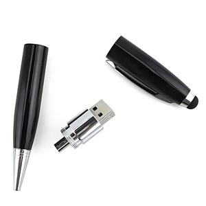 Kim Loại Bút 3 Trong 1 2.0 4GB 8GB 16GB USB Flash Drive Biểu Tượng Tùy Chỉnh USB C 3.0 32GB 64GB Bút Drive 128GB OTG USB Memory Stick Stylus - Product Image 2