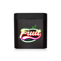 Conteneur de boîte de baignoire rectangulaire carré noir résistant aux aliments en PP de haute qualité avec couvercle de verrouillage inviolable