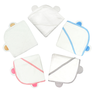 Set di asciugamani di bambù personalizzati <span class=keywords><strong>per</strong></span> bambini con cappuccio <span class=keywords><strong>accappatoio</strong></span> - Product Image 3