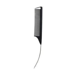 Curved Steel Needle Pet Comb Tapered Tail Professional Grooming Styling Tool - Product Image 3