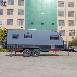 CAMPTRL Modern Family - Remolque de Viaje Tipo Caravana <span class=keywords><strong>para</strong></span> 2-<span class=keywords><strong>3</strong></span> <span class=keywords><strong>Personas</strong></span> con Cocina, Estándar Australiano - Product Image 5