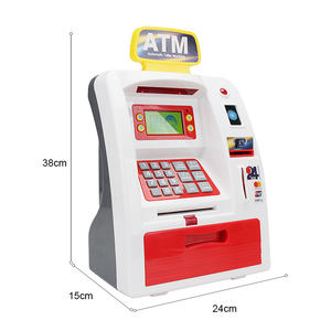 Caja Registradora Inteligente para Niños FiveStar, Juguete Electrónico de Cajero Automático, Juego de Imitación de Dinero, Juguete Educativo Bancario Hecho de Plástico Duradero - Product Image 2