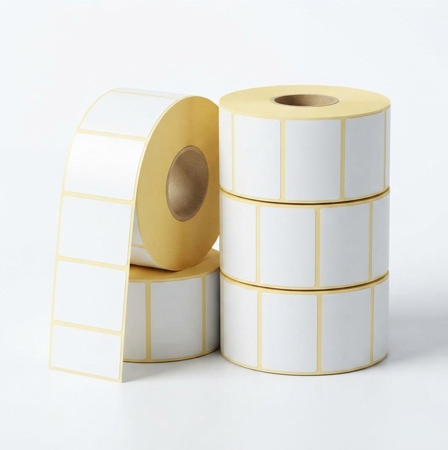 Factory Price A6 Waybill 4x6 Thermal Paper Shipping Label Adhesive Blank Sticker 100x150mm Waterproof Excellent for Packaging