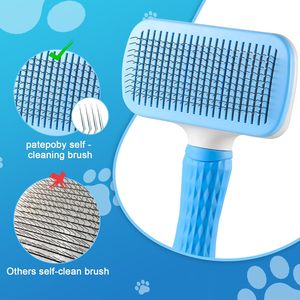 <b>Dog</b> Hair Remover Brush Cat Grooming and Care Comb for Long Hair <b>Dog</b> Pet Removes Hairs Cleaning <b>Bath</b> Brush <b>Dog</b> Supplies - Product Image 3