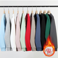 Sweat-shirt personnalisé à col rond, vêtements de travail, sweat à capuche doublé polaire à manches longues, chemise promotionnelle, uniforme du personnel avec impression de logo