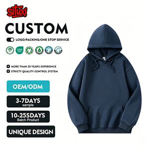 Sudadera con capucha Situxi para hombre, estilo oversize, con estampado puff, lavado ácido, vintage, OEM, de peso pesado - Product Image 1
