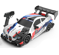 Voiture télécommandée DWI DOWELLIN 1:24 RC Drift 2.4GHz, voiture de course 4WD avec pneus à la dérive, lampe de liaison et lumières LED pour enfants