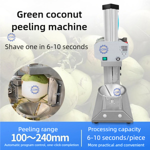 Peladora de Coco Automática Comercial, Máquina Rotatoria para Pelar Cocos Jóvenes, Peladora de Coco con Motor de Núcleo de Cobre - Product Image 4