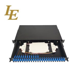 แผงแพทช์ไฟเบอร์ออปติก 12/24 พอร์ต SC/APC 6 คอร์ เหล็กแผ่นรีดเย็น 19 นิ้ว FTTH - Product Image 6