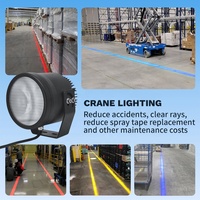 Zone Danger Zone Dangereuse Lampe Marquage Au Sol Sortie De Feu Passerelle Bande Led Avertissement Projecteur De Sécurité Ligne Laser Virtuelle Lumière