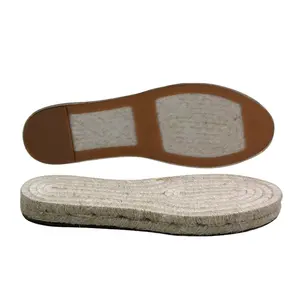 الجوت الوحيد espadrille باطن لسيدة