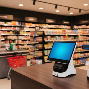 Caja Registradora Táctil POS de Escritorio con Impresora Térmica de 58 mm y Resolución de 1366x768 - Product Image 1