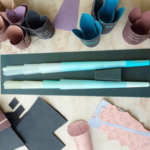 批发棕色卷纸定制标志锥形卷纸卷纸与<span class=keywords><strong>M</strong></span>滤纸可回收 - Product Image 5