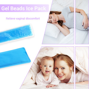 Perineal Cooling Pad, Postpartum Cold Packs Gel Bead Ice Pack for Women Cold Therapy After Pregnancy and Delivery