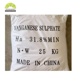 Engrais en poudre rose de Chine Mnso4 98% Engrais Sulfate de manganèse Prix Sulfate de manganèse en poudre 31,8% - Product Image 4