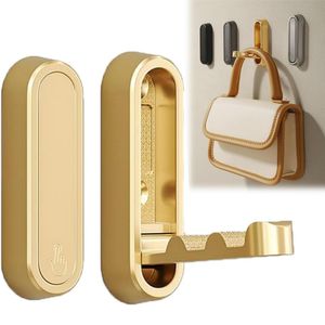 Gancho de Metal para colgar en la pared, para colgar en el hogar, almacenamiento de Metal, plegable, Moderno - Product Image 1