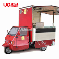 Urdream 3 Wiel Elektrische Driewieler Voedsel Piaggio Ape Bier Bar Vrachtwagen Te Koop Roestvrij Staal Kopen Bar Karren