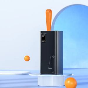 Batería Externa de Alta Capacidad Personalizada de Polímero de Litio de 40000 mAh, 4 Salidas, Doble USB, Pantalla LED, Carga Rápida PD de 22.5 W, Portátil, con Certificación CE - Product Image 6