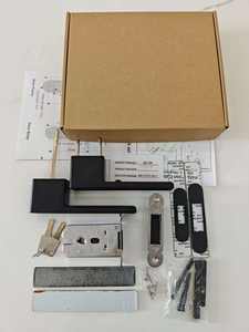 इतालवी शैली न्यूनतम आधुनिक चुंबकीय दरवाजा लॉक बेडरूम के लिए कुंजी एक्सेस म्यूट स्लाइडिंग गोपनीयता सहायक - Product Image 3