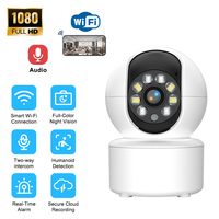 Caméra de sécurité intérieure sans fil Sulink APP 1080P, caméra de surveillance pour bébé, caméra IP panoramique inclinable avec vision nocturne