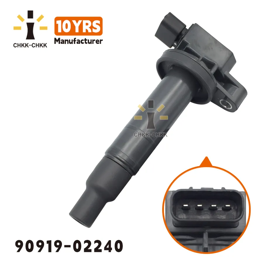 90919-02240 High Performance Original Cars Engine Auto Parts Ignition Coil For Toyota Yaris Prius xA xB Echo 1.5L Denso