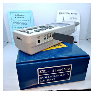 Medidor de Nivel de Sonido Digital Lutron SL-4023SD, Resolución de 0.1 dB, Frecuencia de 30-130 dB, 31.5-8 kHz, Ponderación A/Ponderación C, USB, Medición de Ruido - Product Image 4