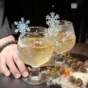 <span class=keywords><strong>Verre</strong></span> <span class=keywords><strong>à</strong></span> vin court classique transparent, soufflé <span class=keywords><strong>à</strong></span> la main, design simple de bar, poignée épaisse, gobelet pour vin rouge, jus, cocktail, vaisselle - Product Image 2