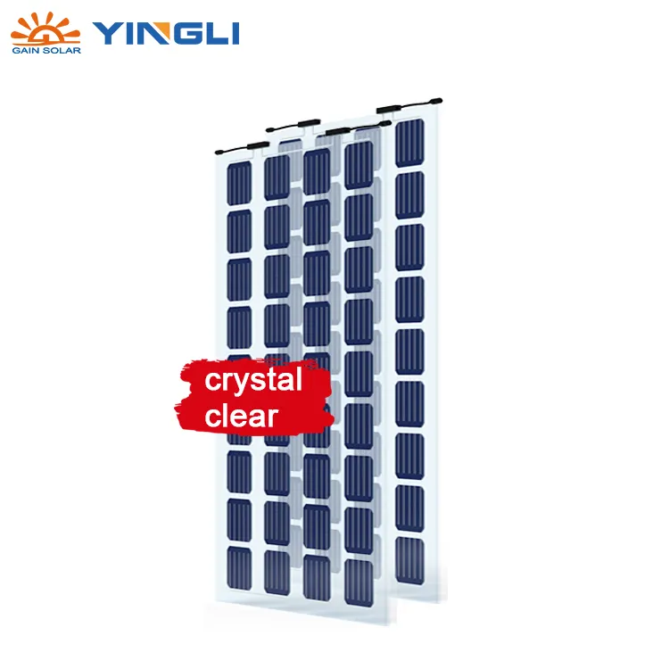 हेबै Jiasheng हरी निर्माण सामग्री रंगीन BIPV ग्लास क्रिस्टल स्पष्ट आसान सफाई पीवी सौर पैनल छत टाइल मॉड्यूल