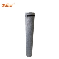 Sac de rangement en lin écologique anti-poussière pour ensemble de yoga accessoires muscle dos outil de relaxation rouleau de yoga bâton de massage mousse