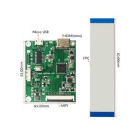 Offre Spéciale 8.8 pouces Tft Lcd écran tactile HSD088IPW1-A00 barre étirée LCD MIPI 40 broches 600 nits Lcm automobile d'occasion