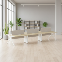 Bureau de travail modulaire en bois - Mobilier commercial écologique et durable pour l'espace de travail