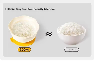 Ensemble cadeau de vaisselle pour bébé en silicone de qualité alimentaire, sans BPA, compatible micro-ondes, pour tout-petits et enfants - Product Image 2