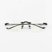 Lunettes de lecture sans monture pour homme et femme, style gentleman, usage quotidien, montures de lunettes médicales pour jeunes, fabricants personnalisés Guangdong