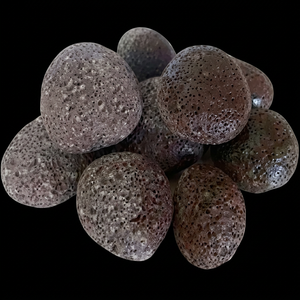 Piedras de Lava Roja Natural, Ecológicas, Duraderas, de Forma Irregular, para Decoración de Jardín, Hotel, Villa, Casa y Exteriores - Product Image 1