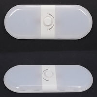 Lumière de plafond LED 12 volts pour bateau, camping-car, caravane, camion, lumière de dôme LED 12V pour intérieur de camping-car, dimmable, 3000K/4000K/6000K
