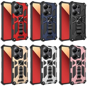 Funda híbrida de doble capa con soporte resistente para Xiaomi Redmi 10C 9C 9A 10A K70E 9 / <span class=keywords><strong>12T</strong></span> Pro Poco X6 X4 X3 Pro, funda con soporte - Product Image 6