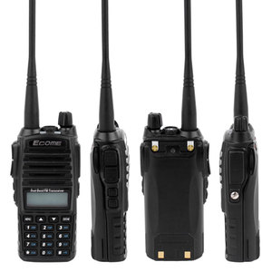 2022 Ecome-Walkie-talkie de banda dual, radio de radioaficionado de largo alcance, VHF, UHF, EE. UU., - Product Image 5
