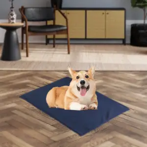 Alfombrilla calefactora eléctrica para mascotas, gatos, perros, animales pequeños con temporizador, termostato, controlador de temperatura con certificado MET